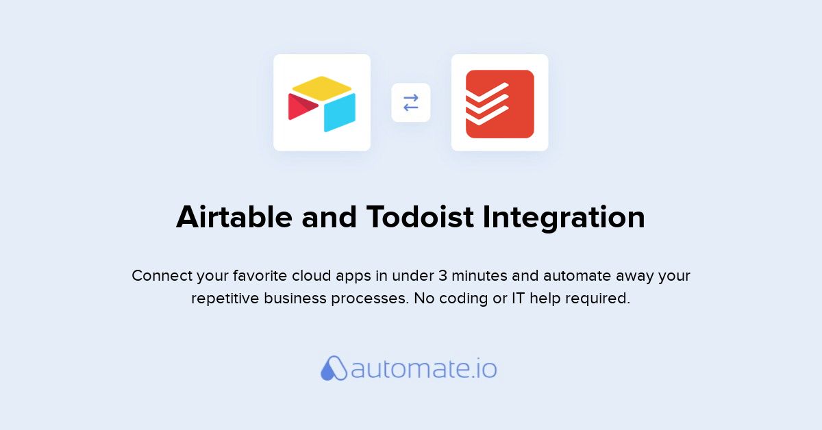 airtable and todoist integrations