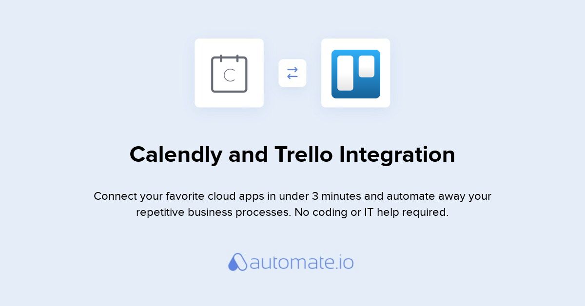 How to Connect Calendly and Trello (integration) Automate.io