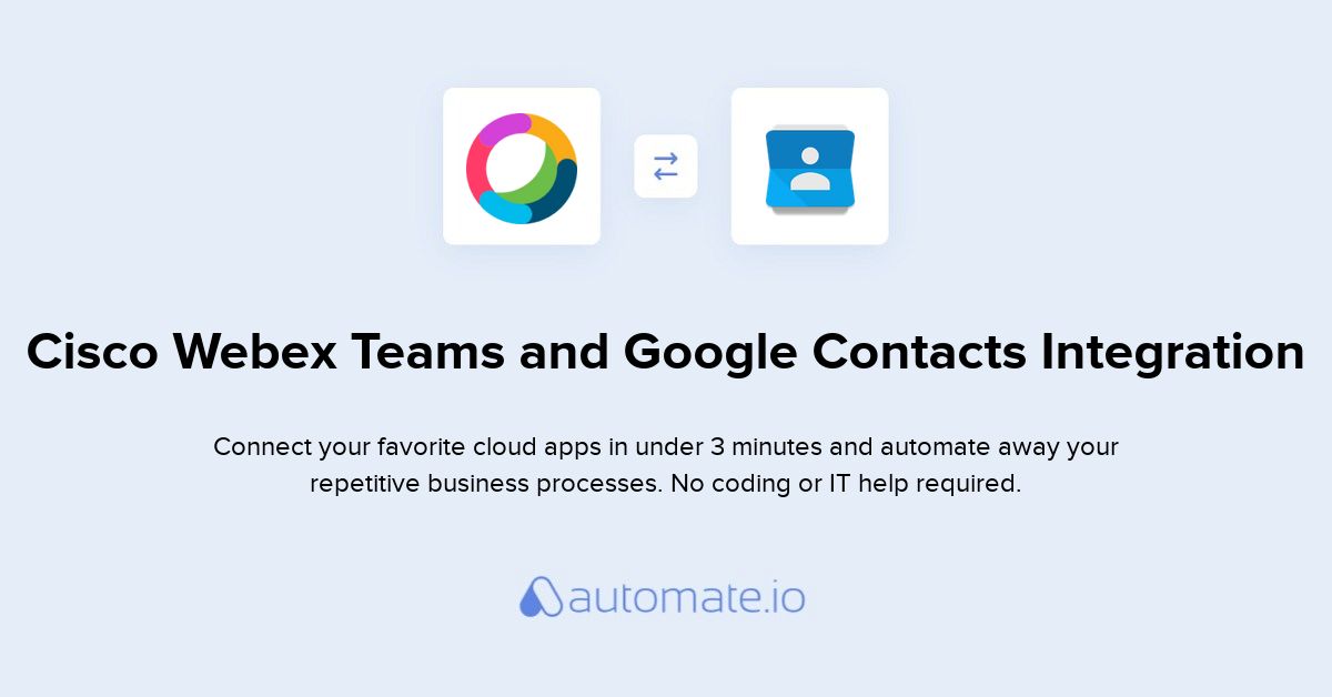 webex teams integration webex teams integration
