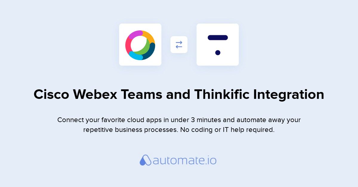 webex teams integration