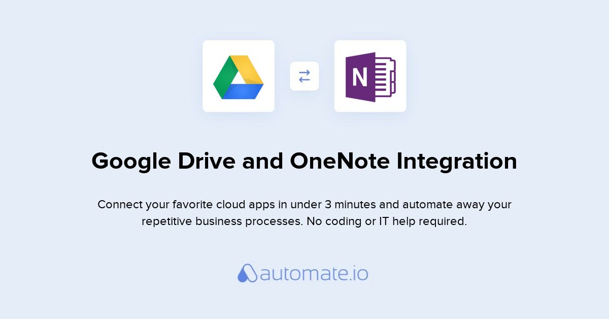 onenote on google drive