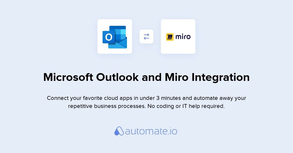 How to Connect Microsoft Outlook and Miro (integration