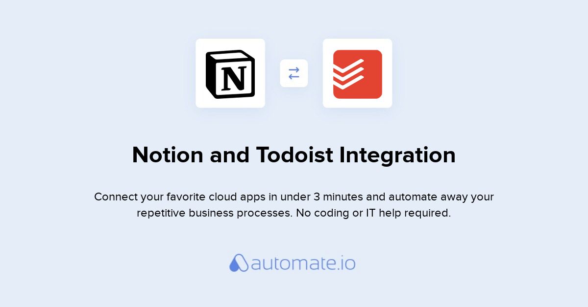 integrate todoist with notion